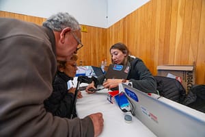 COE móvil de Entel y Desafío Levantemos Chile durante operativo en la Región de Coquimbo