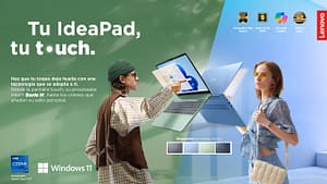 así es la nueva IdeaPad Slim 3 Gen 10 Touch de Lenovo
