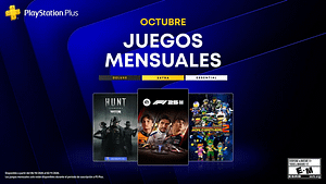 Juegos mensuales de PlayStation Plus para octubre de 2026 con F1 25, Hunt Showdown 1896 y Earth Defense Force World Brothers 2