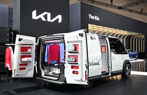 Auto, oficina o picnic rodante: Kia y LG apuestan por la movilidad como espacio de vida